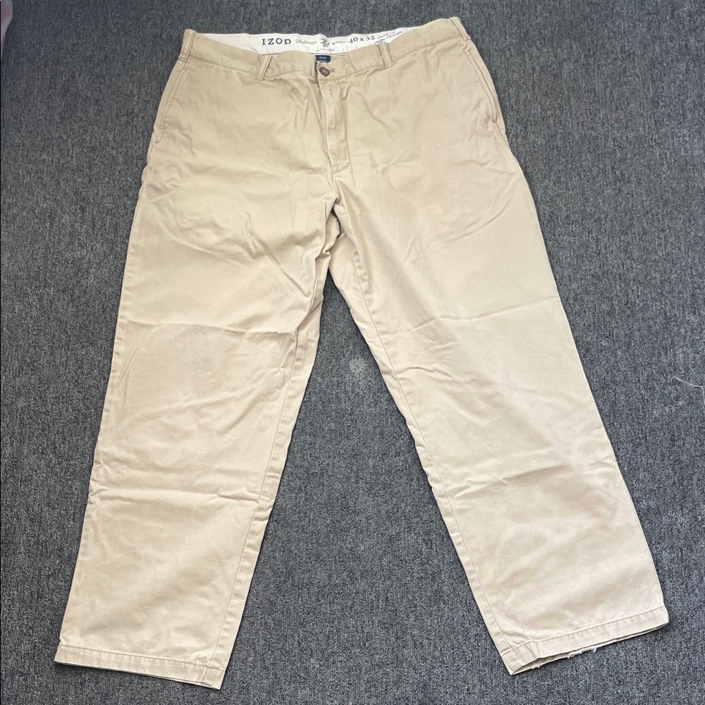 Izod Men's Khaki Chinos